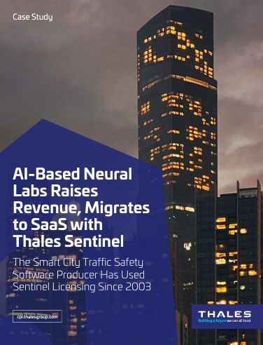 AI-Based Neural Labs Raises Revenue, Migrates to SaaS with Thales Sentinel
