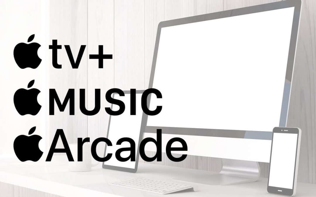 Apple TV+, Apple Music & Apple Arcade